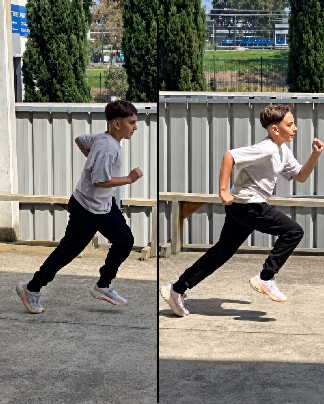 Youth athlete transformation